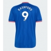 Camiseta Manchester United Marcus Rashford #9 Segunda Equipación Replica 2026-27 mangas cortas